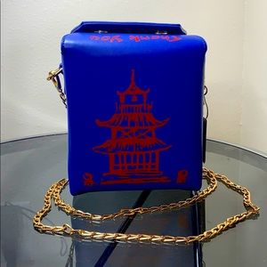 Blue Take Out Purse